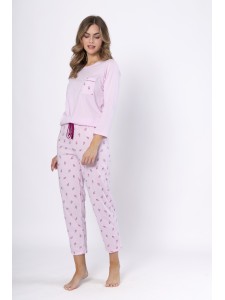 Pijama Sabina 1629 din bumbac - Design elegant