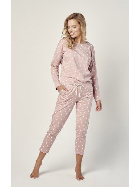 Pijama din bumbac Chloe 2979