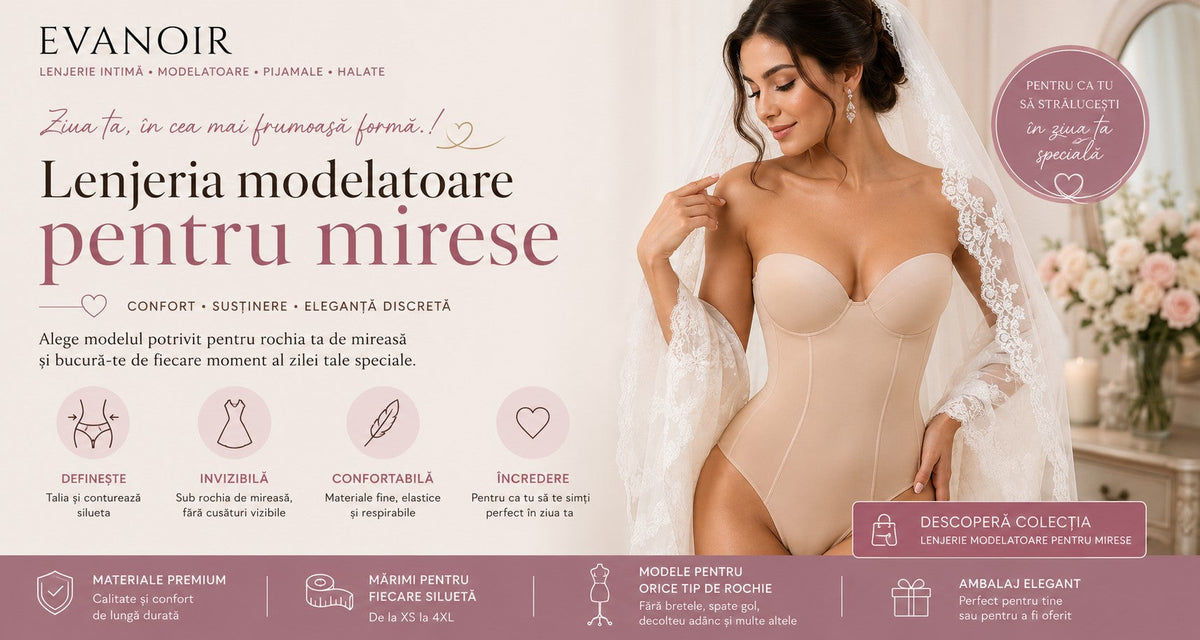 Lenjerie modelatoare pentru mirese – Ghid complet | Evanoir