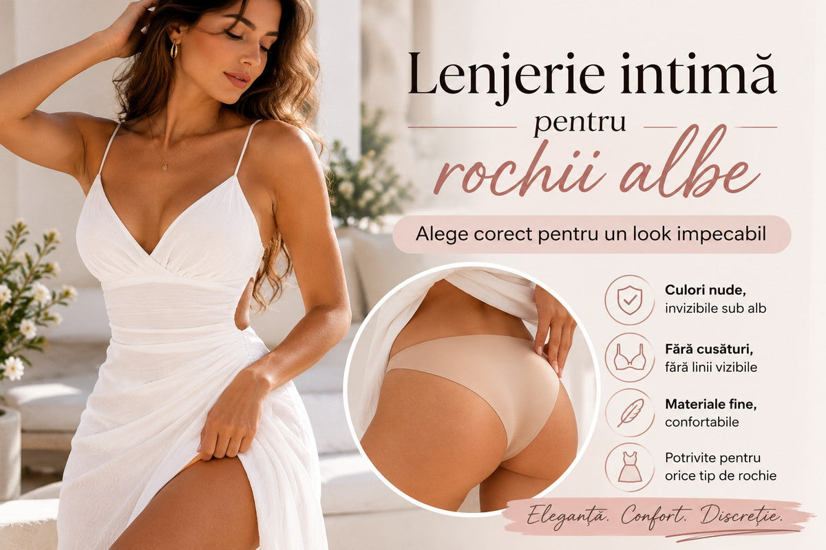 Lenjerie intimă pentru rochii albe: ghid complet | Eva Noir