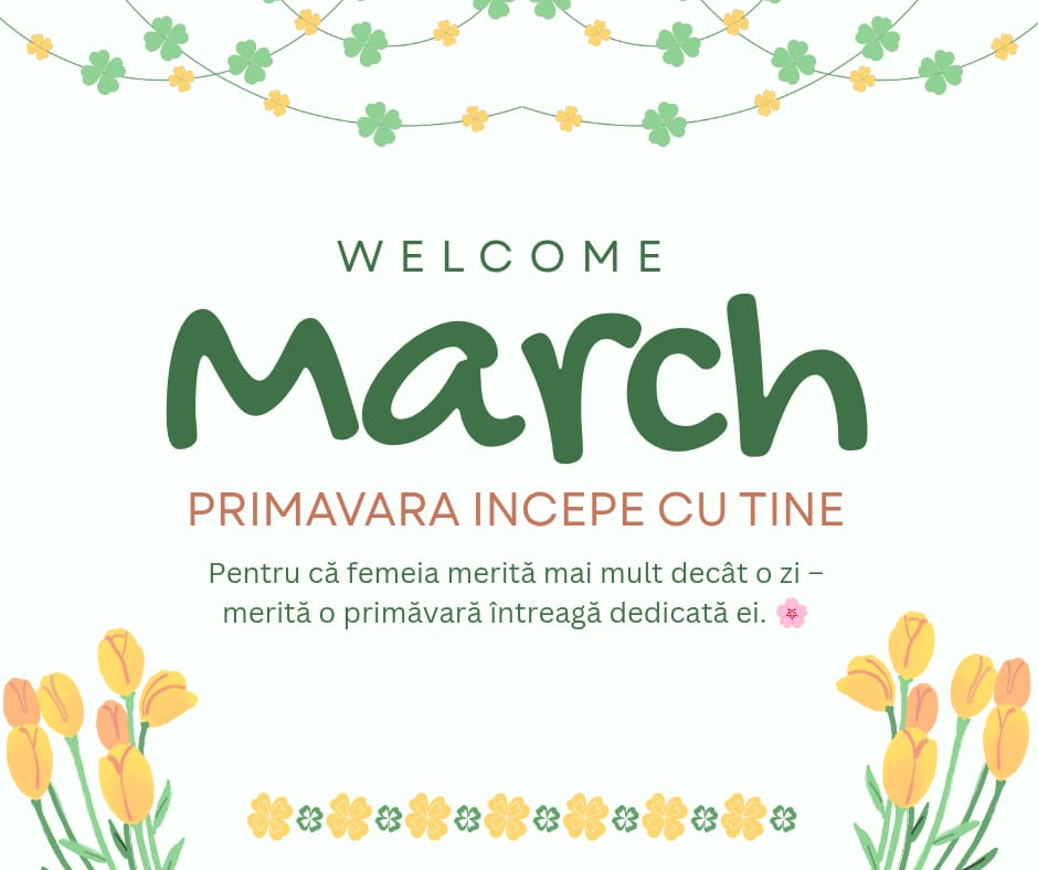 În luna martie sărbătorim femeia – feminitate, eleganță și răsfăț