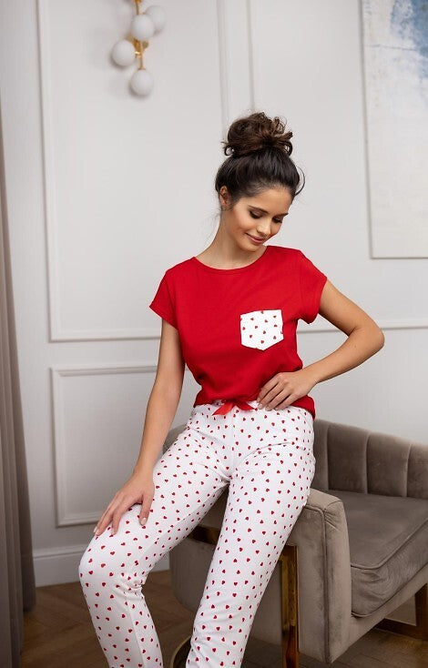 Pijama Adelaide - Set 2 Piese din Bumbac