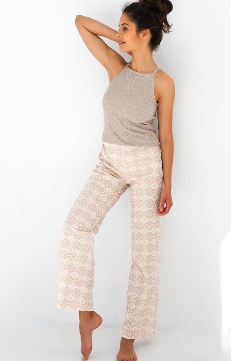 Pijama Francesca din bumbac, 2 piese