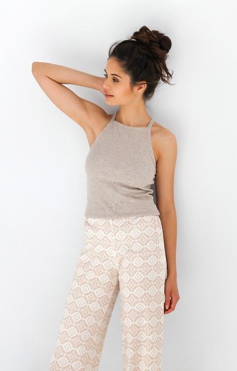 Pijama Francesca din bumbac, 2 piese