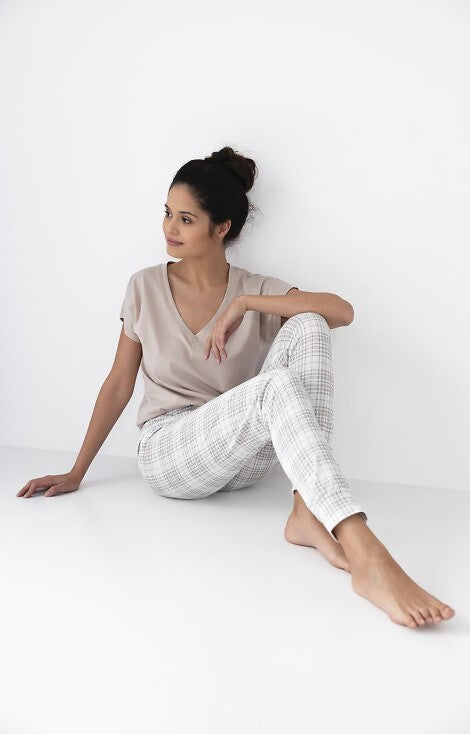 Pijama Lena pentru femei, 100% bumbac de calitate