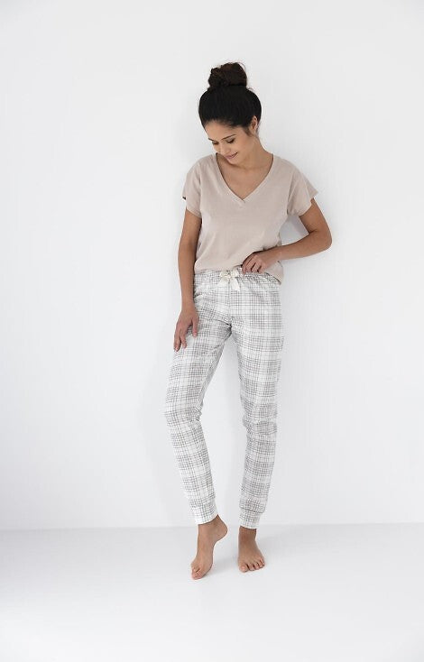 Pijama Lena pentru femei, 100% bumbac de calitate