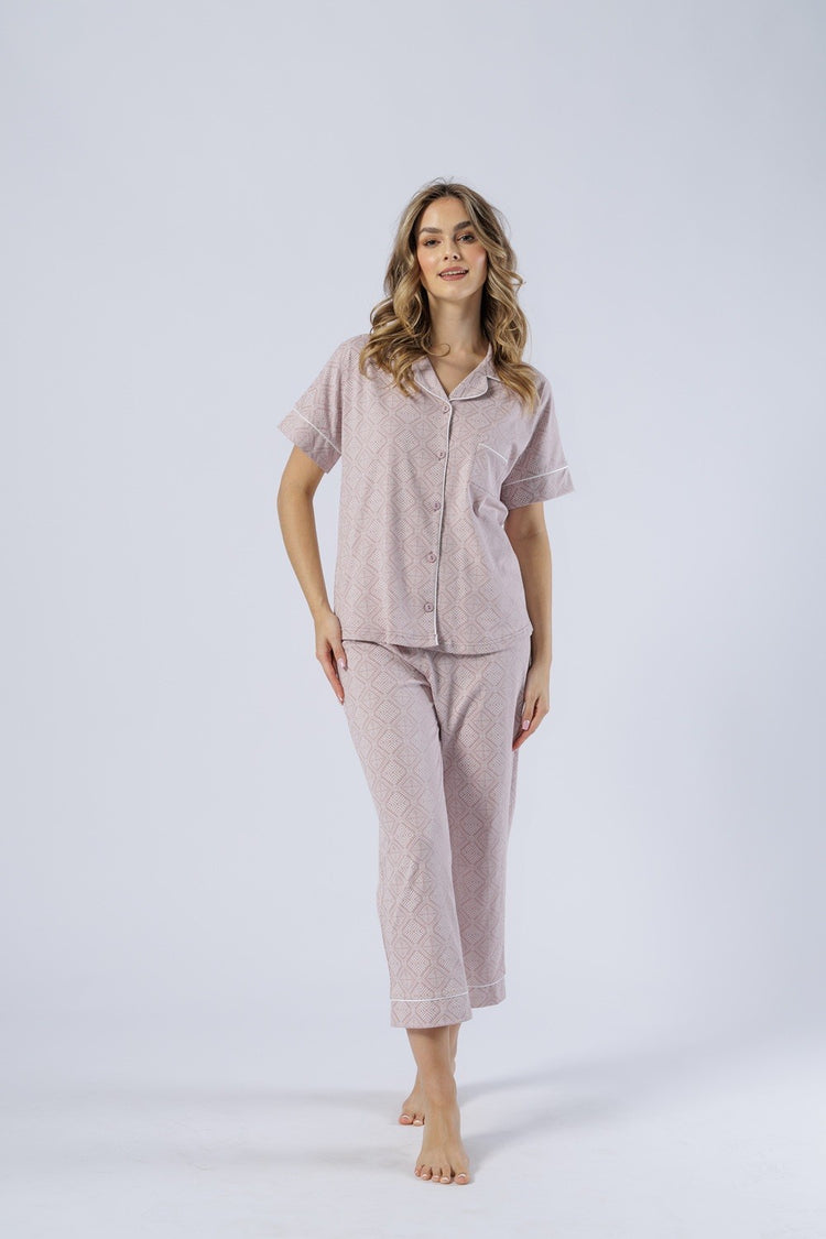 Pijama din bumbac Eliza 1562