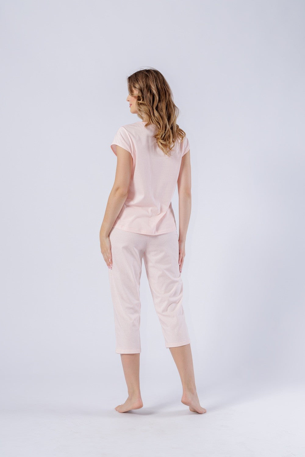 Pijama din bumbac pentru femei Bogna 1565