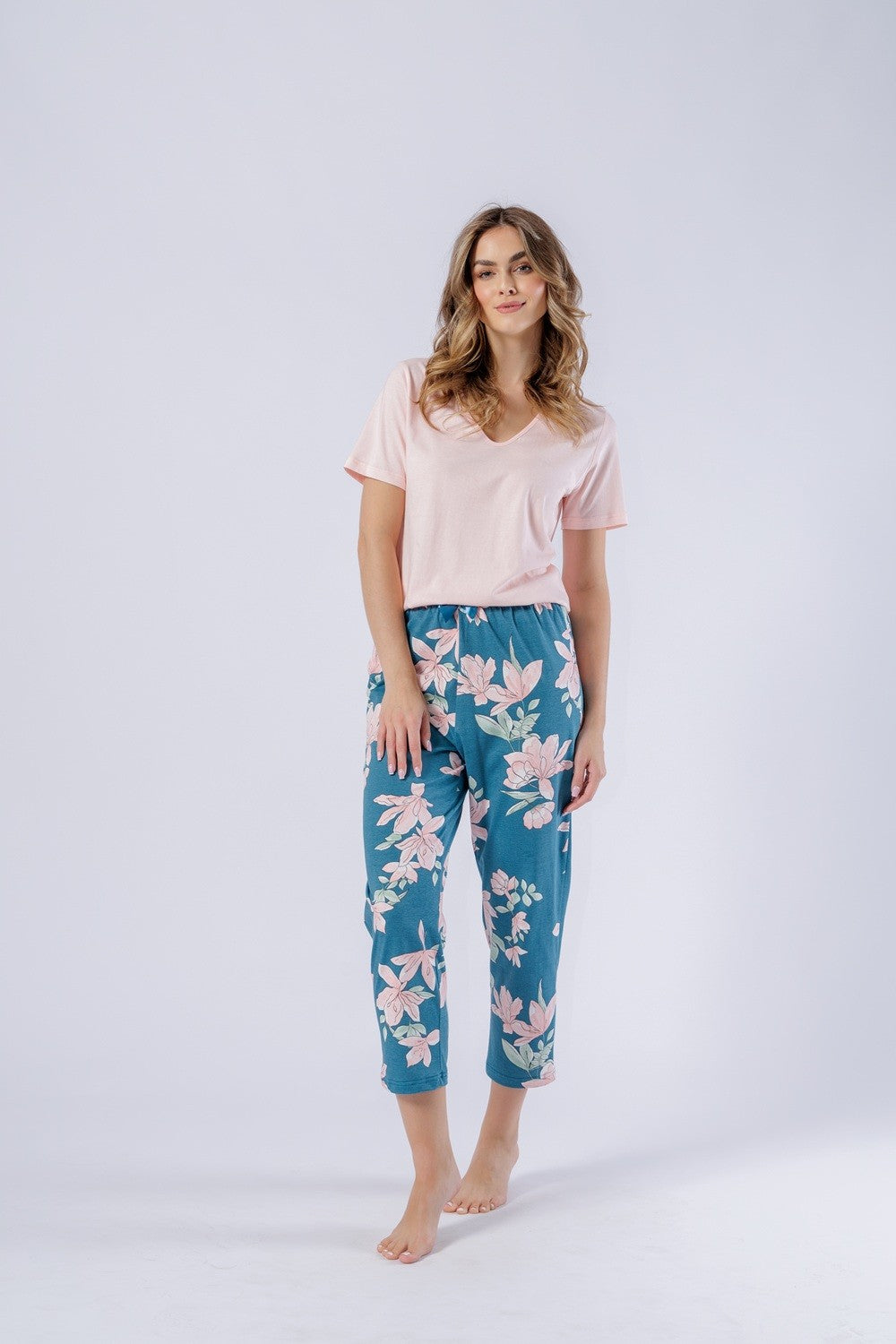 Pijama din bumbac pentru damă Celeste 1577