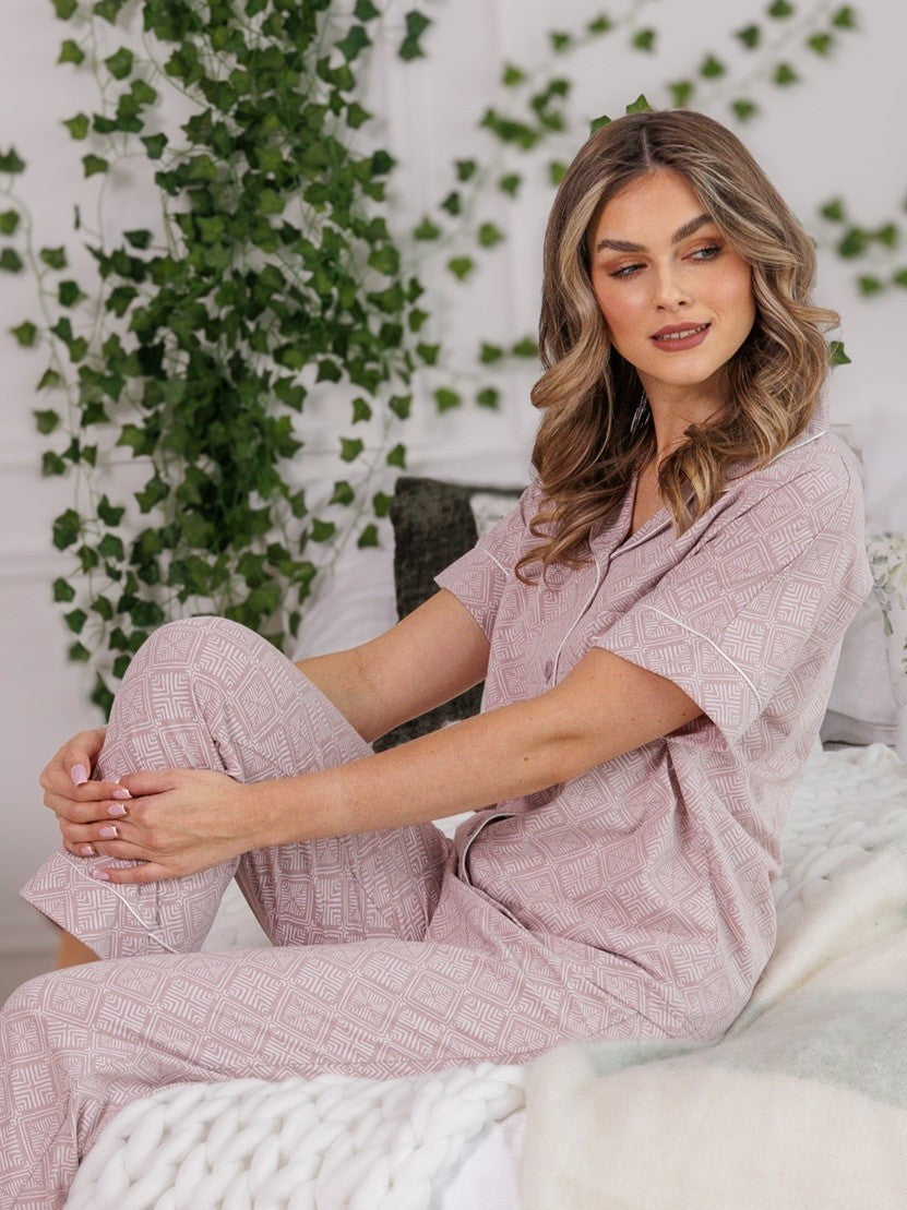 Pijama din bumbac Eliza 1562