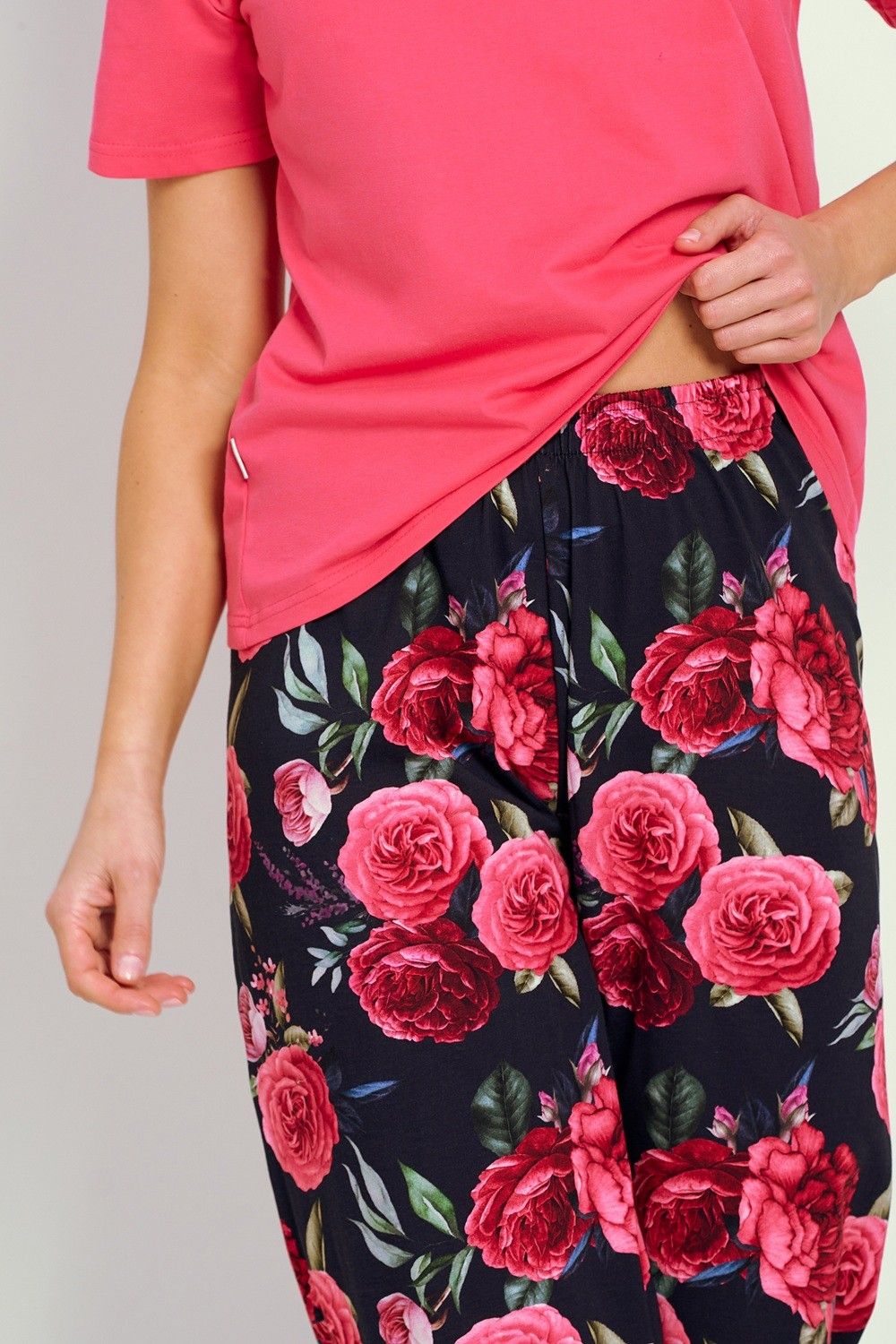 Pijama din bumbac Claire 3345 pentru femei