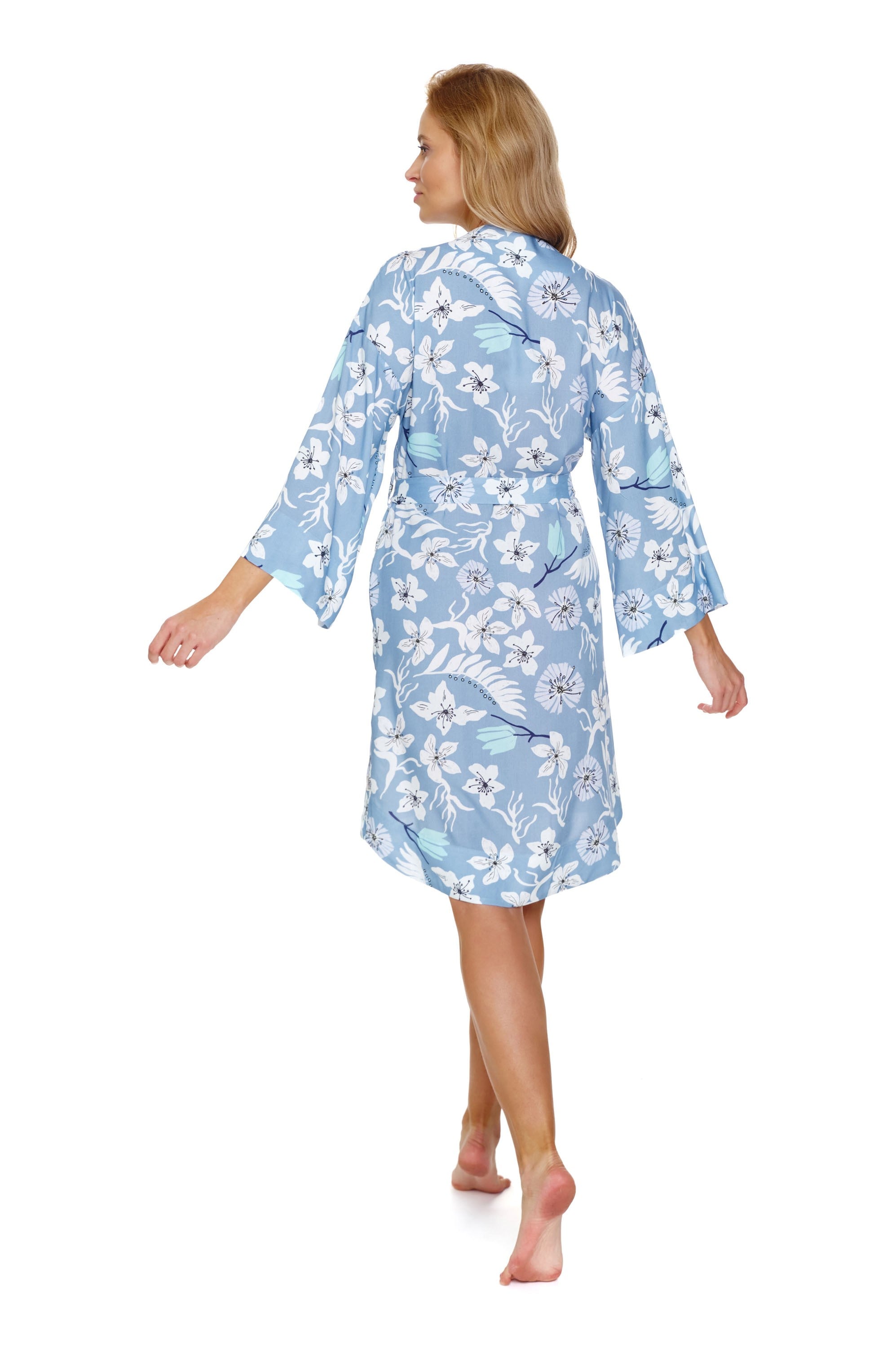 Halat kimono 7251 - Confortabil și elegant din viscoză