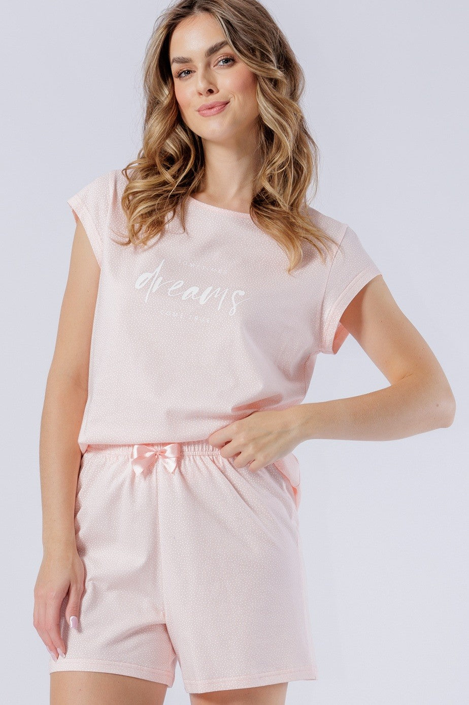 Pijama din bumbac Bella 1564 - Confort acasă