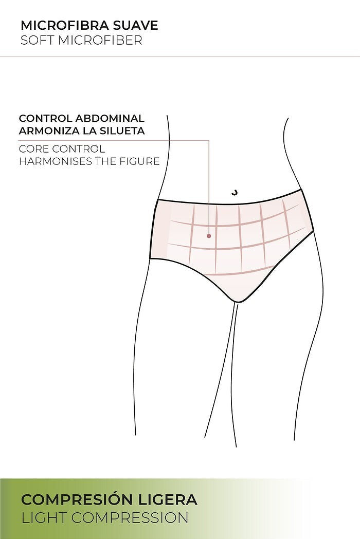 Chiloți modelatori Ysabel Mora 19617 pentru abdomen plat