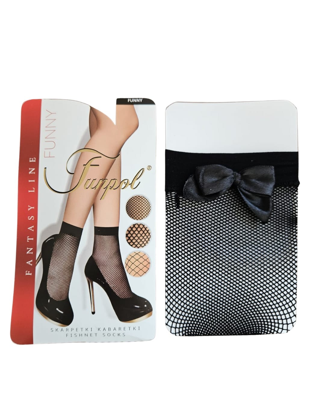 Șosete Plasă cu Fundiță - Eleganță Transparentă