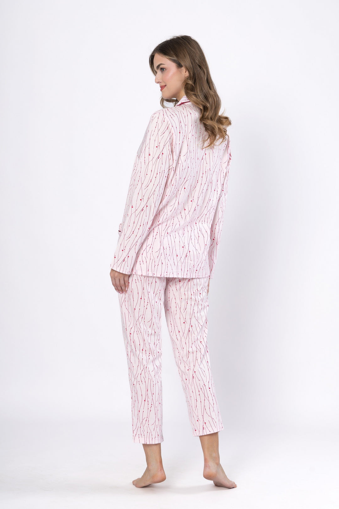 Pijama din bumbac Ute 1621 - EvaNoir