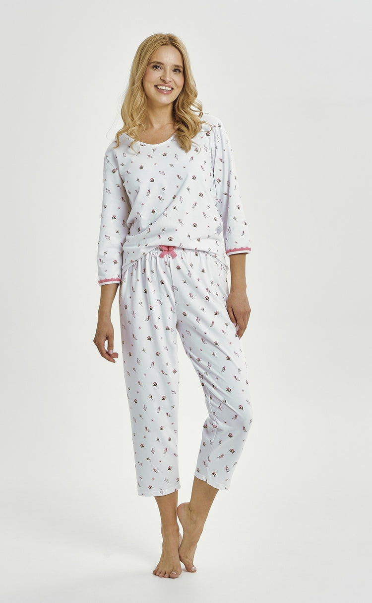 Pijama din bumbac Elodie 3432 - Eleganță și Confort