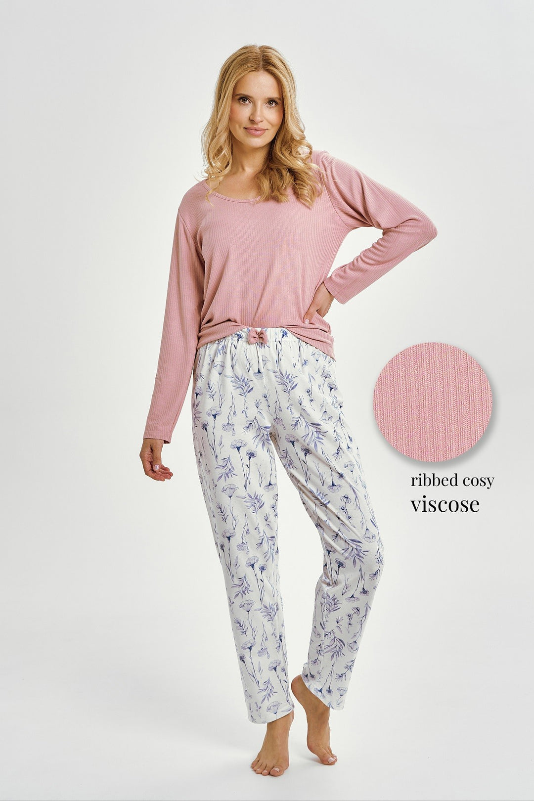 Pijama din bumbac Caroline 3456