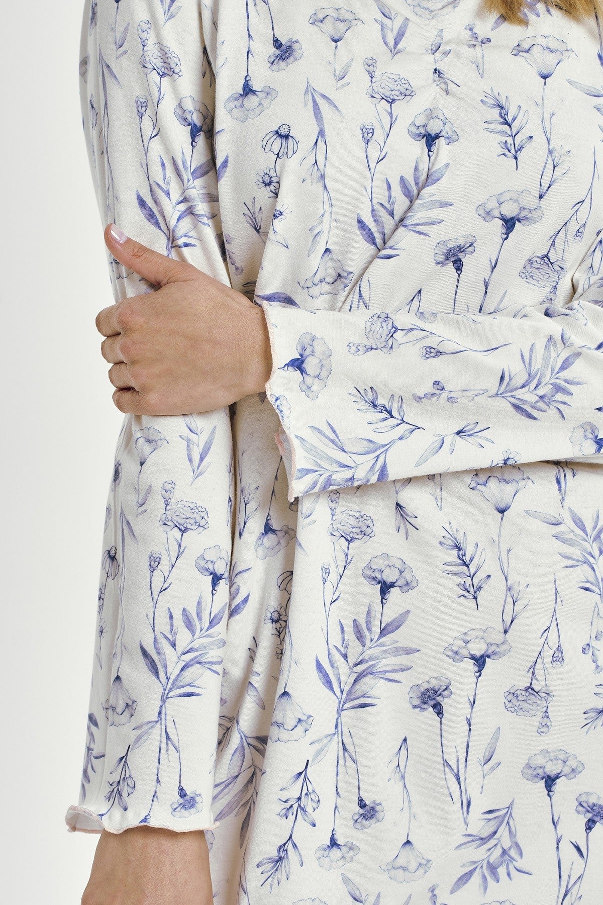 Cămașă de noapte Caroline din bumbac - eleganță și confort