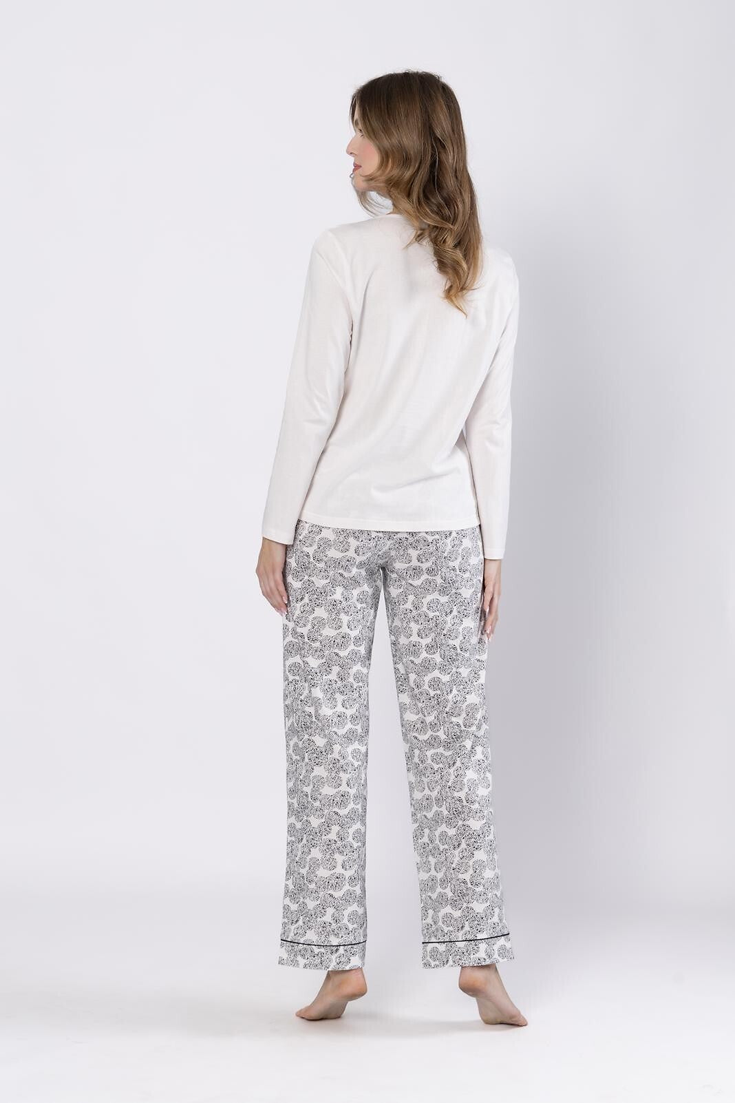 Pijama din Bumbac Baska 1698 - Set Confortabil