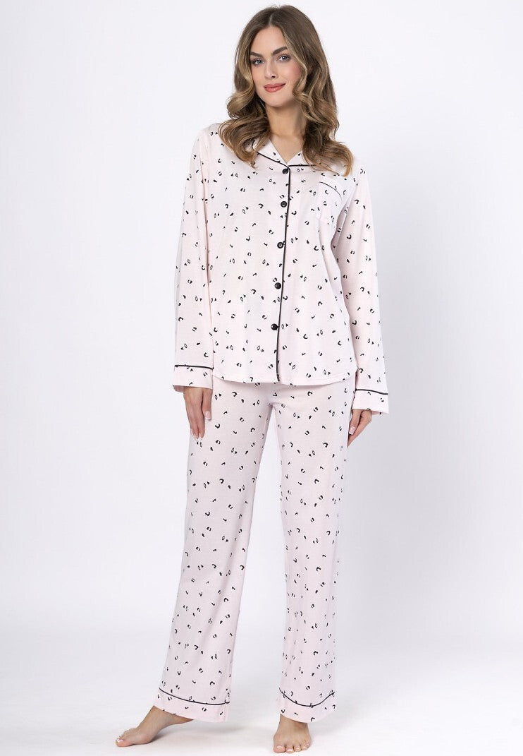 Pijama din bumbac Alka 1618