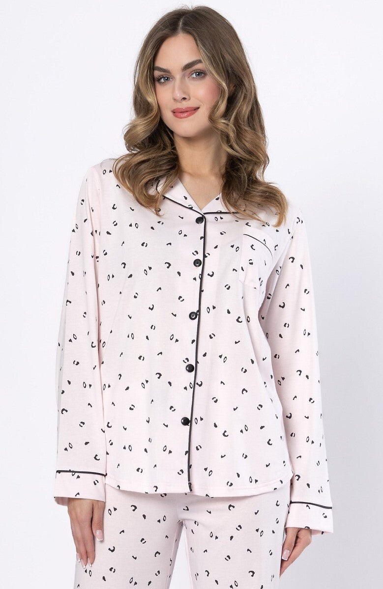 Pijama din bumbac Alka 1618