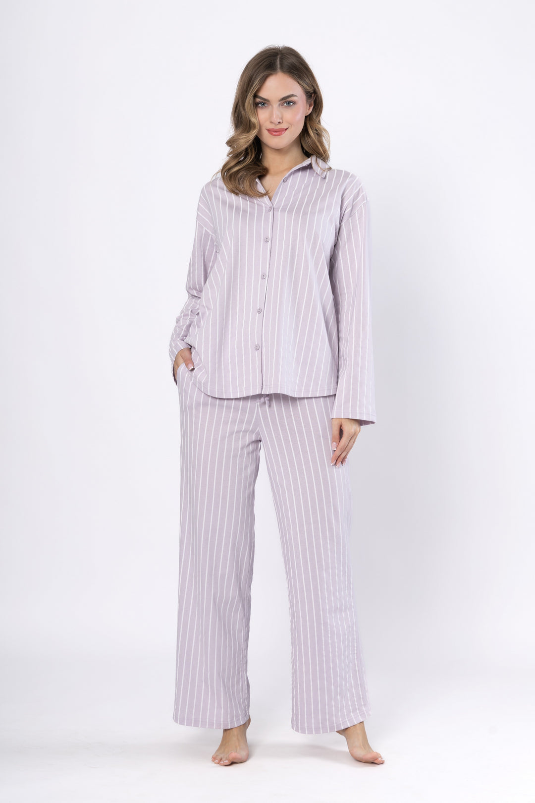 Pijama din Bumbac Judyta 1613 - Confort și Stil