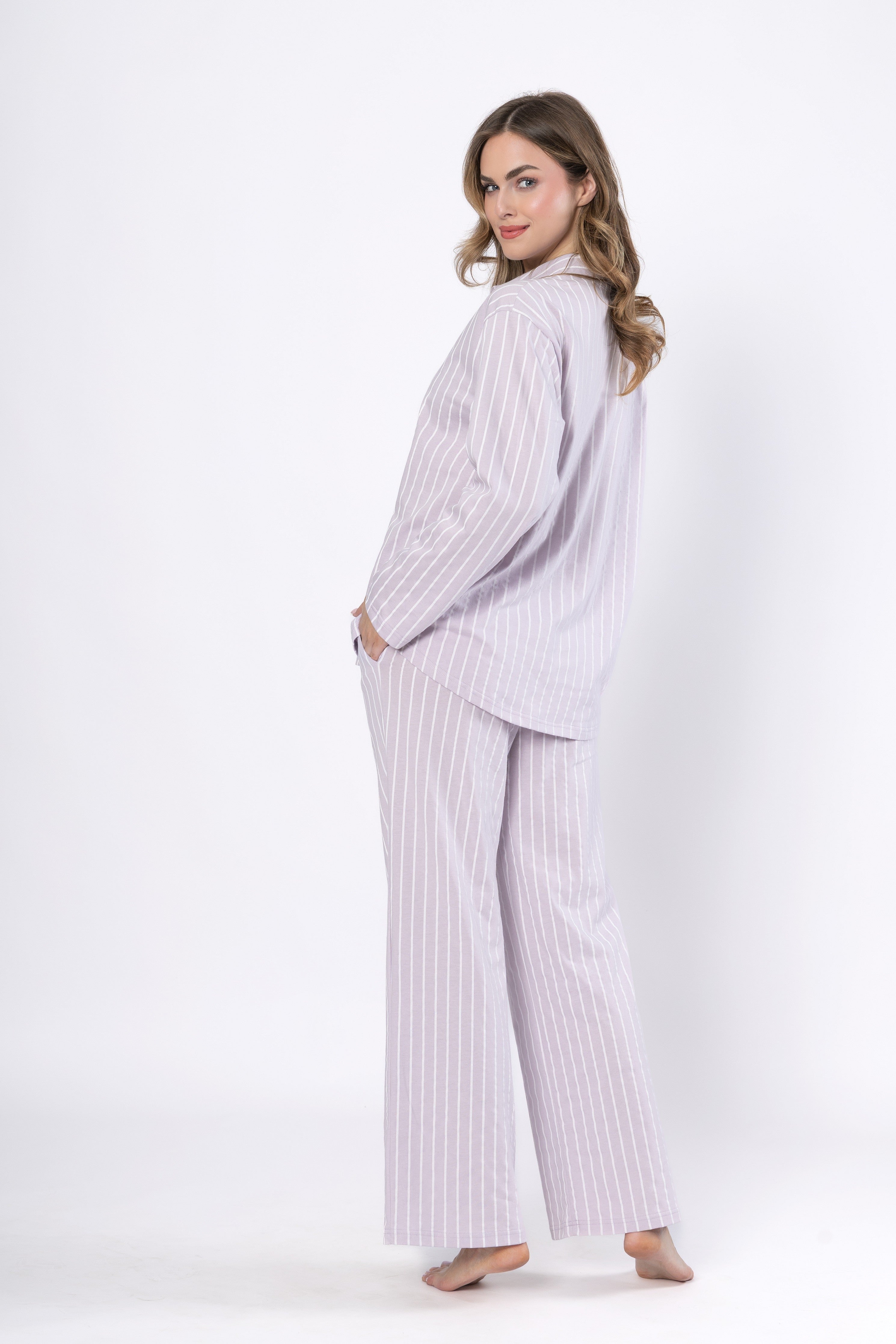 Pijama din Bumbac Judyta 1613 - Confort și Stil