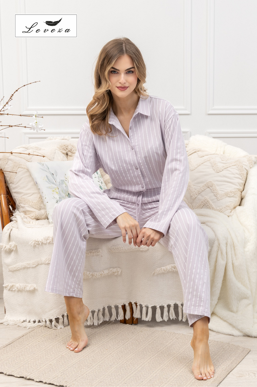 Pijama din Bumbac Judyta 1613 - Confort și Stil