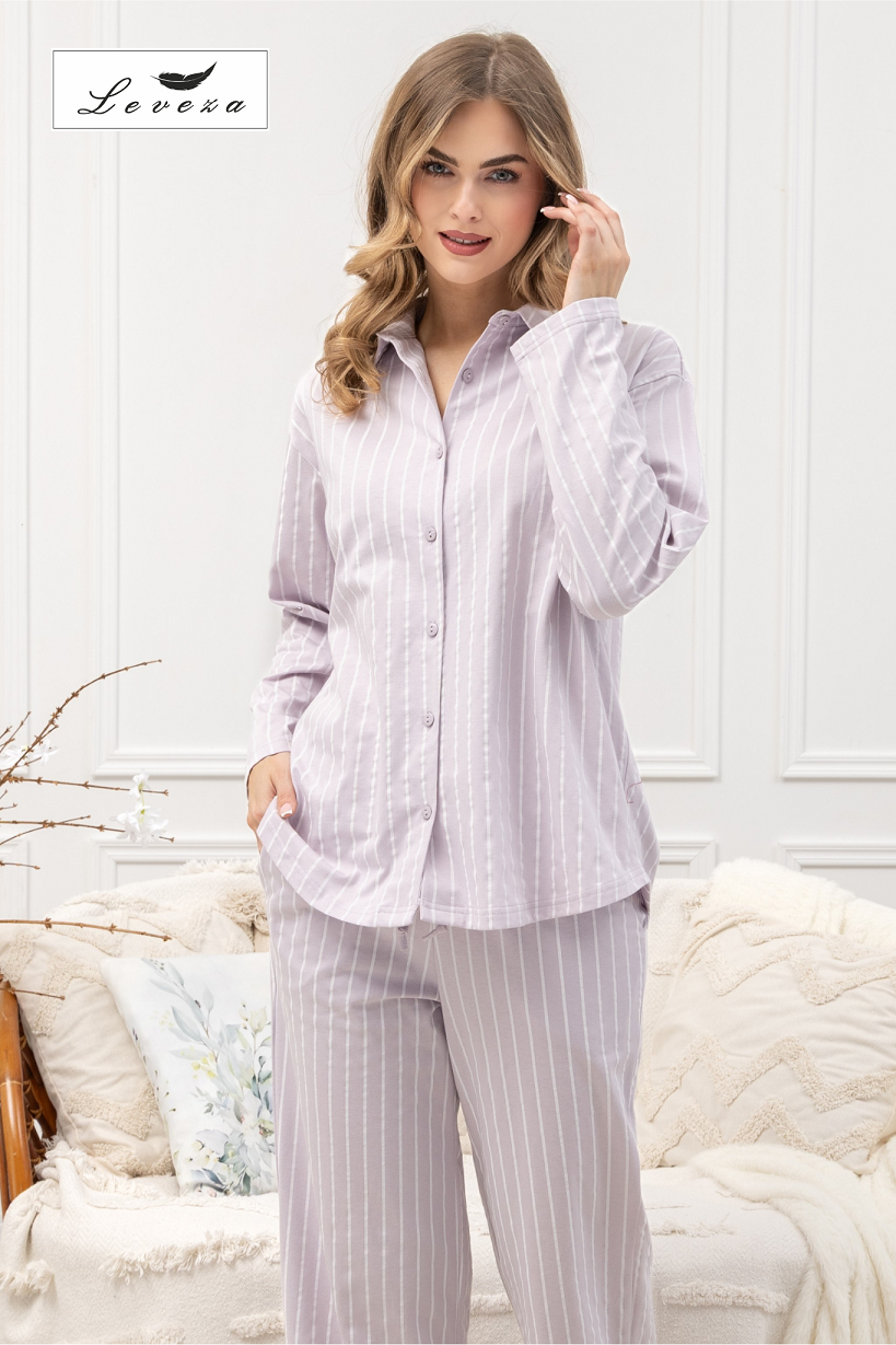 Pijama din Bumbac Judyta 1613 - Confort și Stil