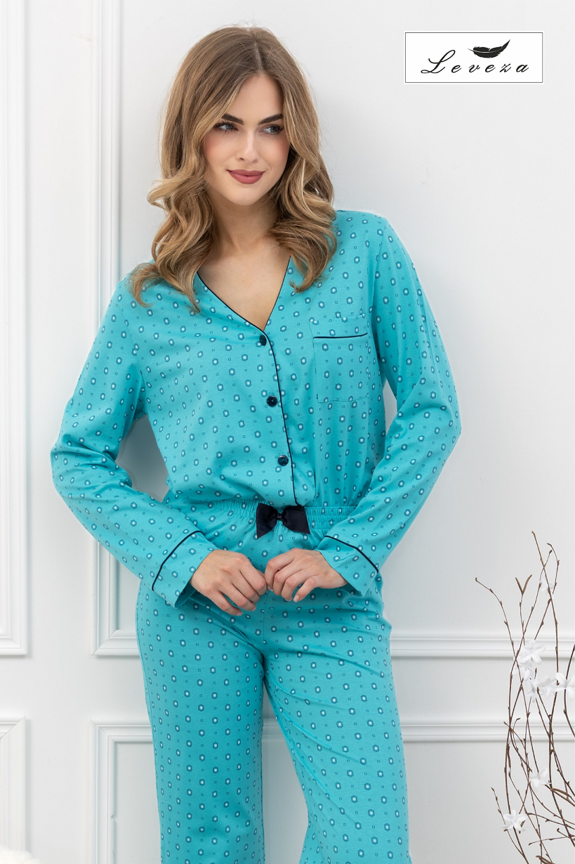 Pijama din bumbac Alicja 1650, confort și stil