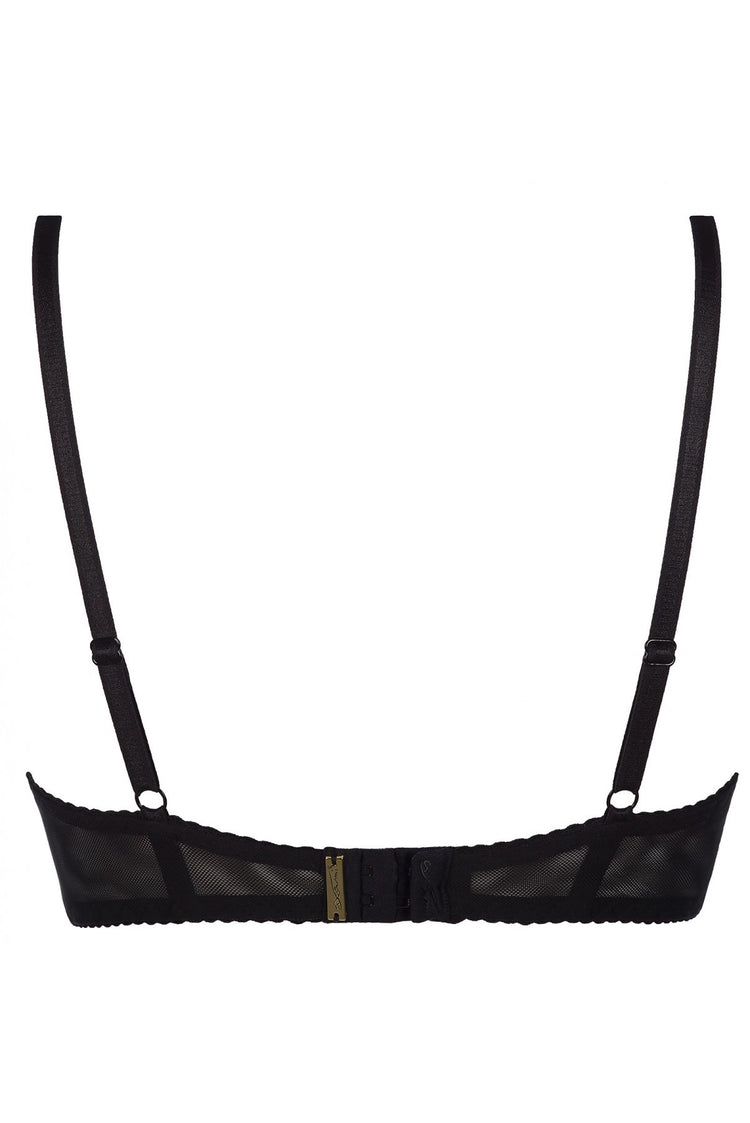 Sutien Axami V-8271 - negru și argintiu