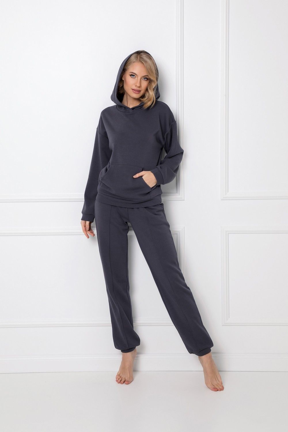 Compleu de casa Kenny - gri inchis