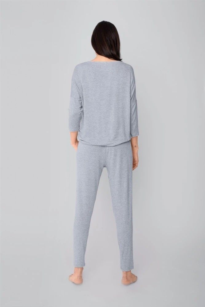 Compleu de casă Styl Gri - Hanorac și pantaloni