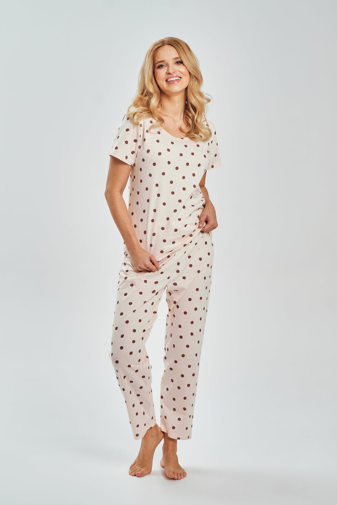 Pijama din bumbac Nita 3530