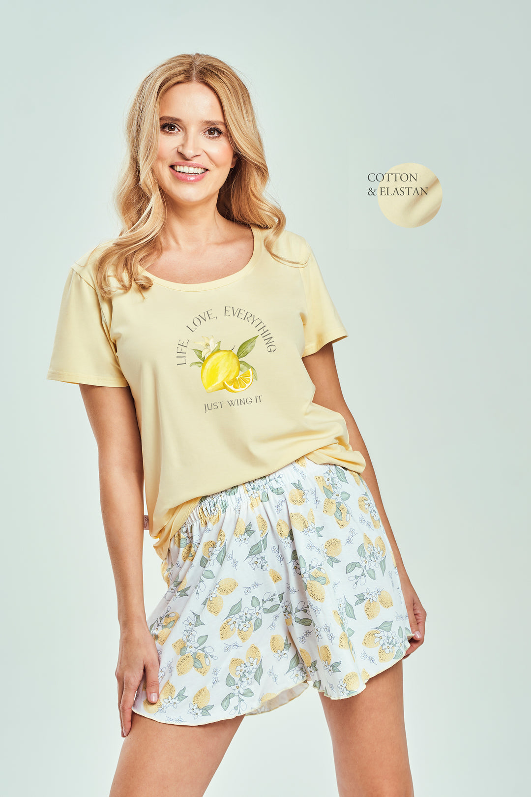 Pijama din bumbac Frida 3531