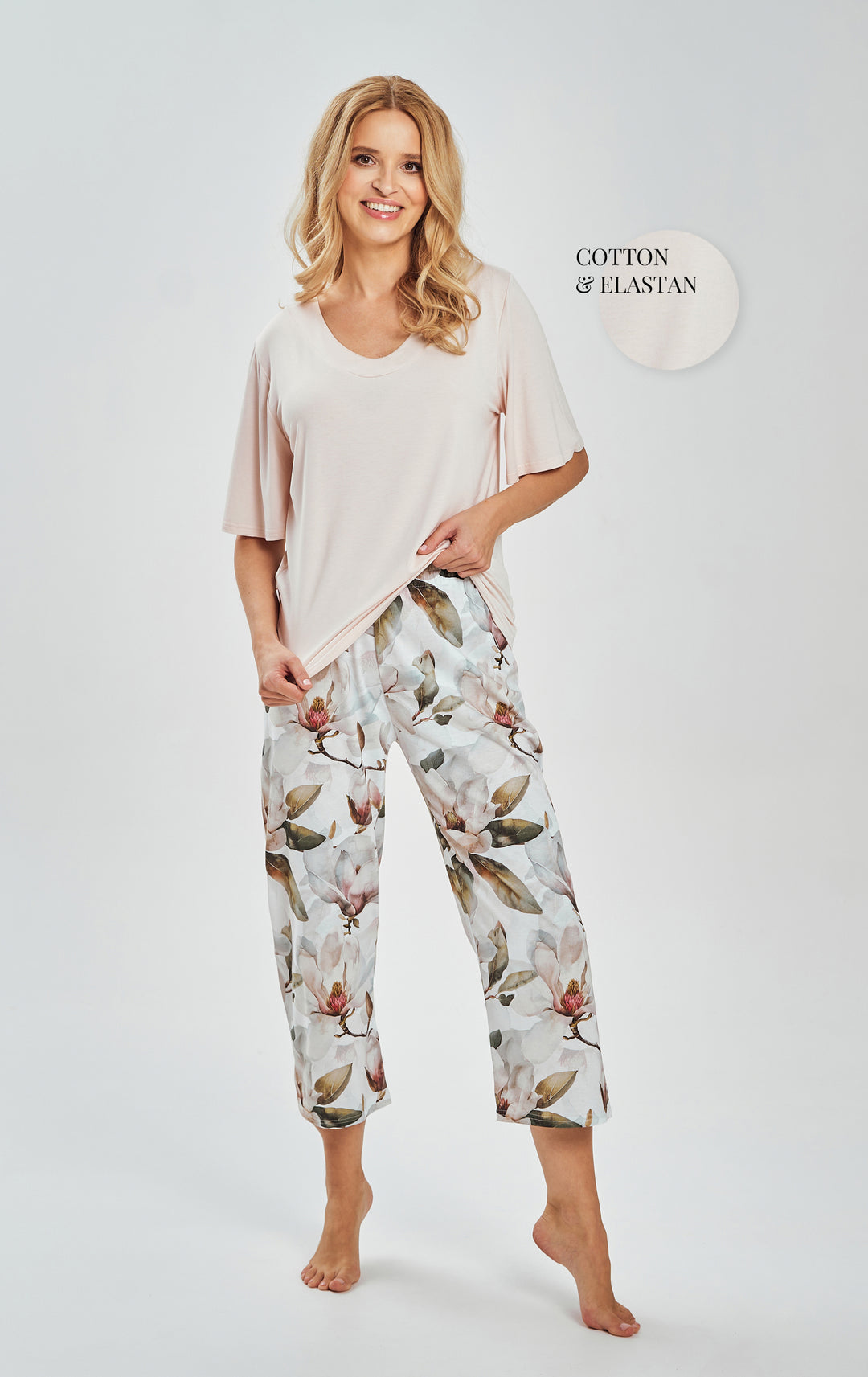 Pijama din bumbac Afrodyta 3535