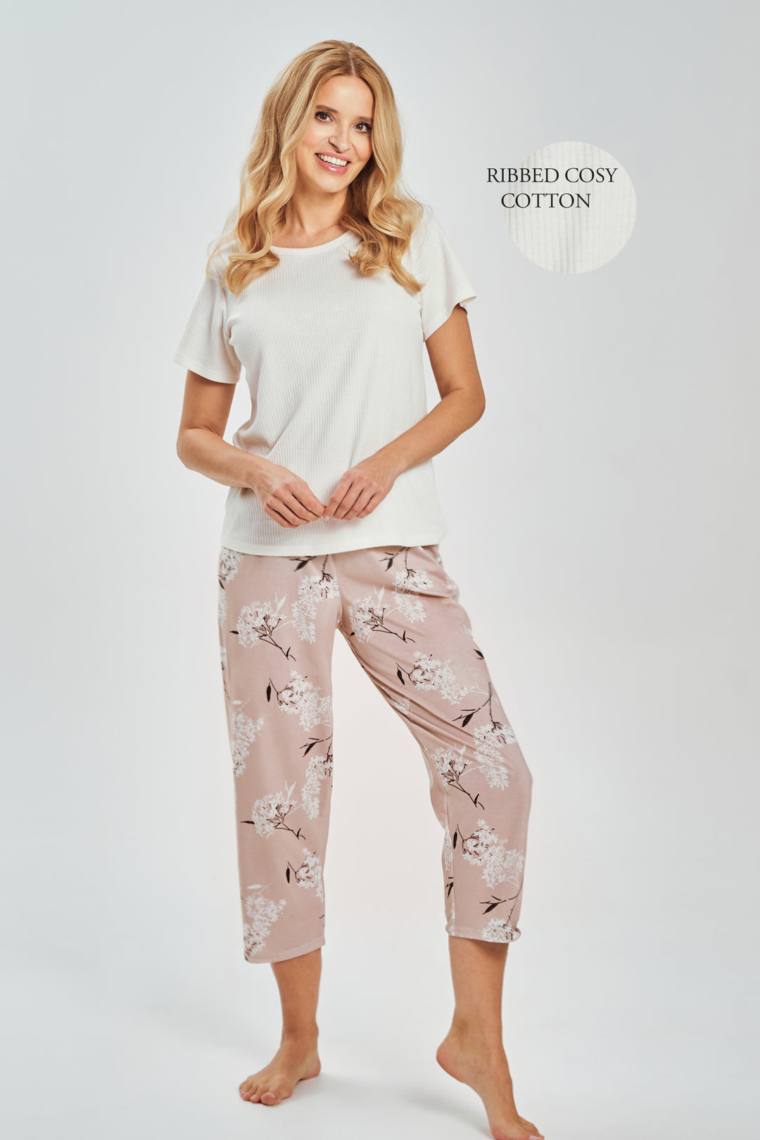 Pijama din bumbac Fiora 3539