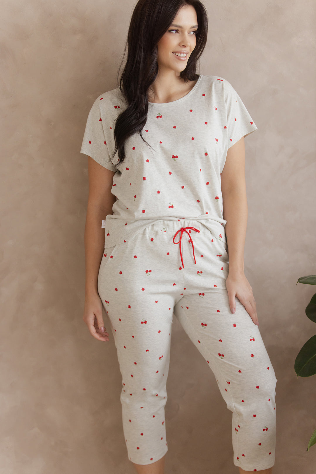 Pijama din bumbac Adele 3545