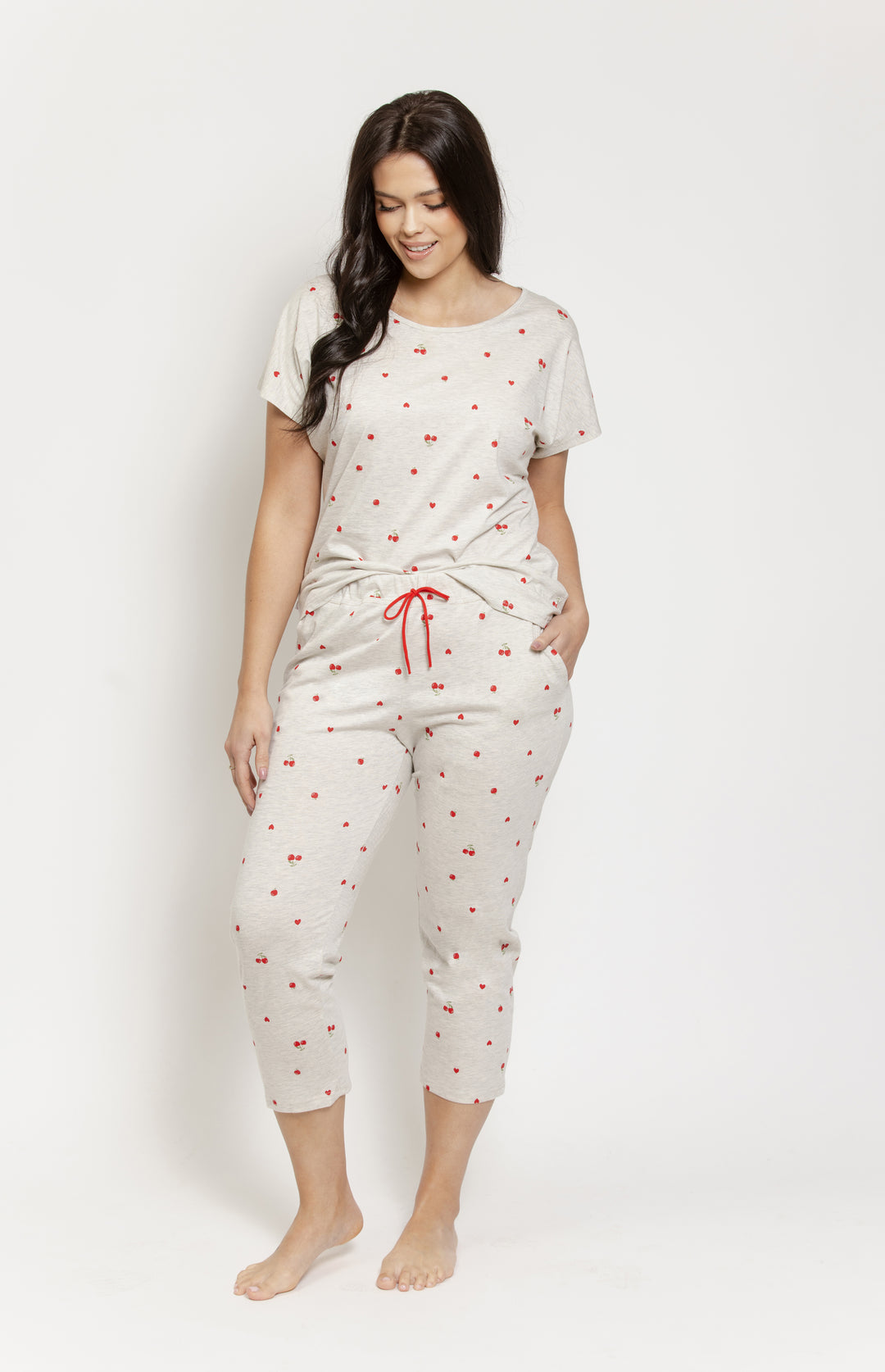 Pijama din bumbac Adele 3545