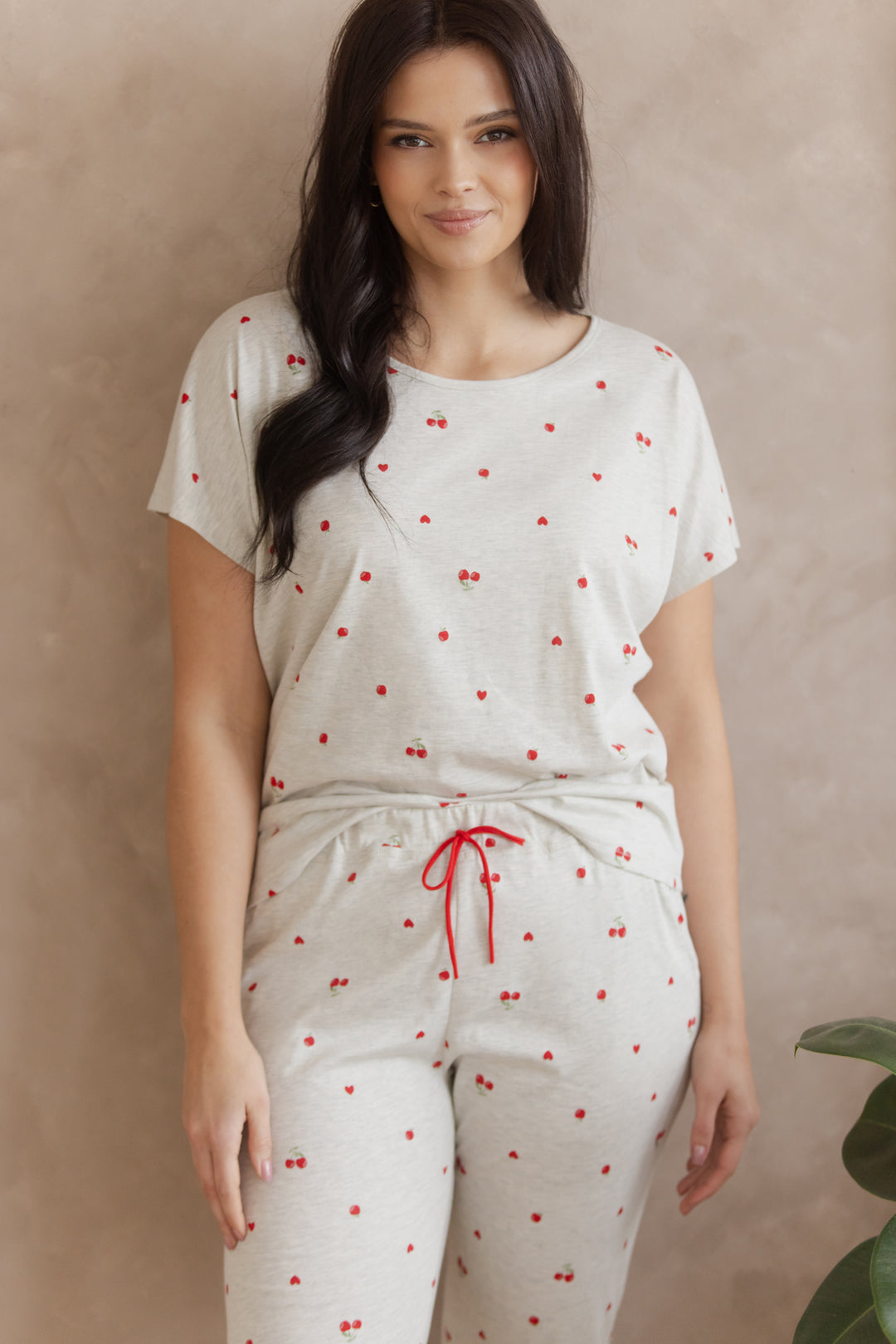 Pijama din bumbac Adele 3545