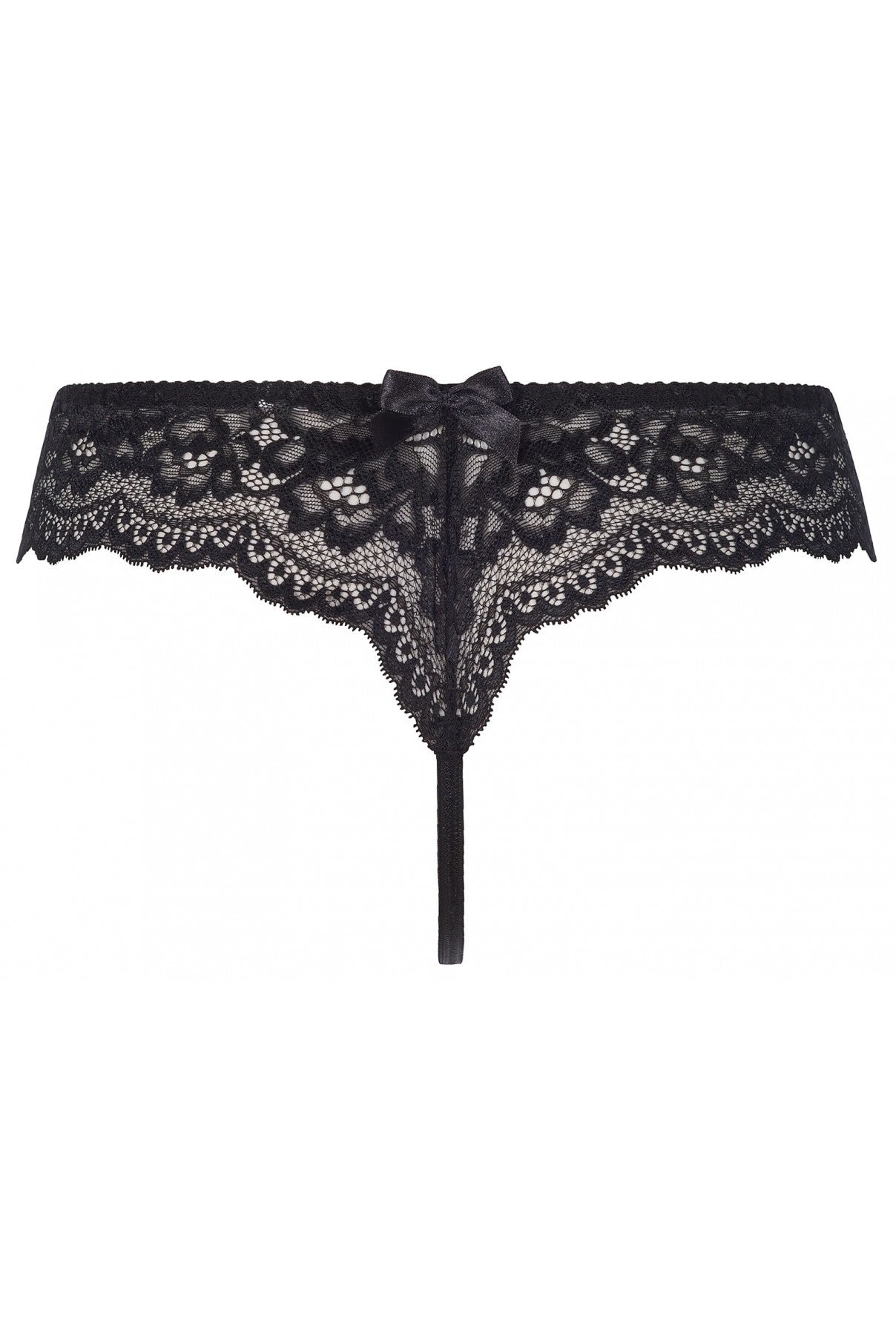 Chiloti Axami V-8628, Tanga Sexy Negru