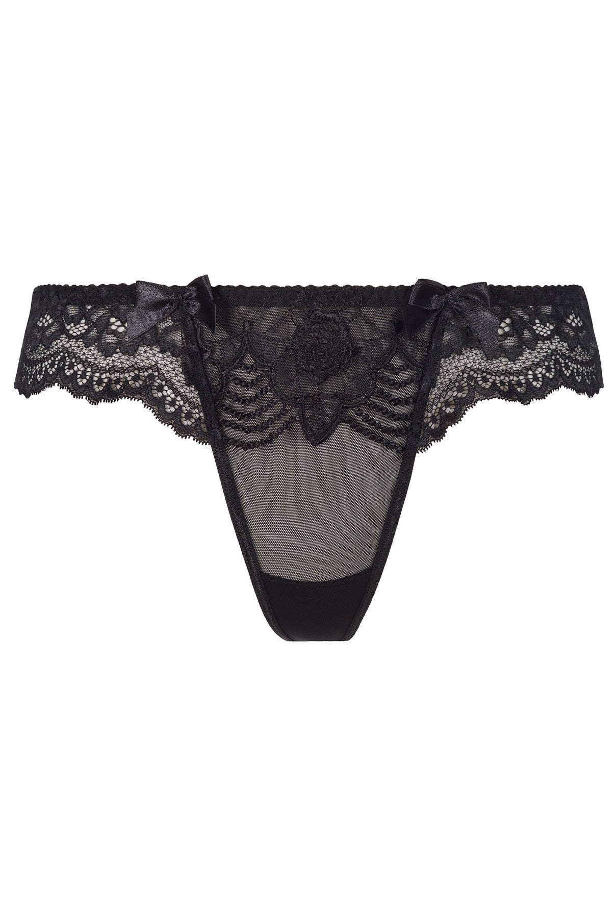 Chiloti Axami V-8628, Tanga Sexy Negru