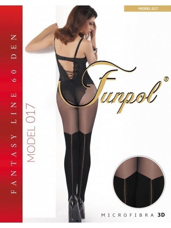 Dres Funpol Model 017 cu model de 60 den