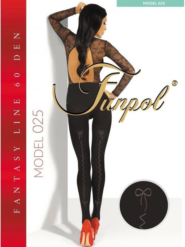 Dres Funpol Model 025 60 den, aspect atractiv