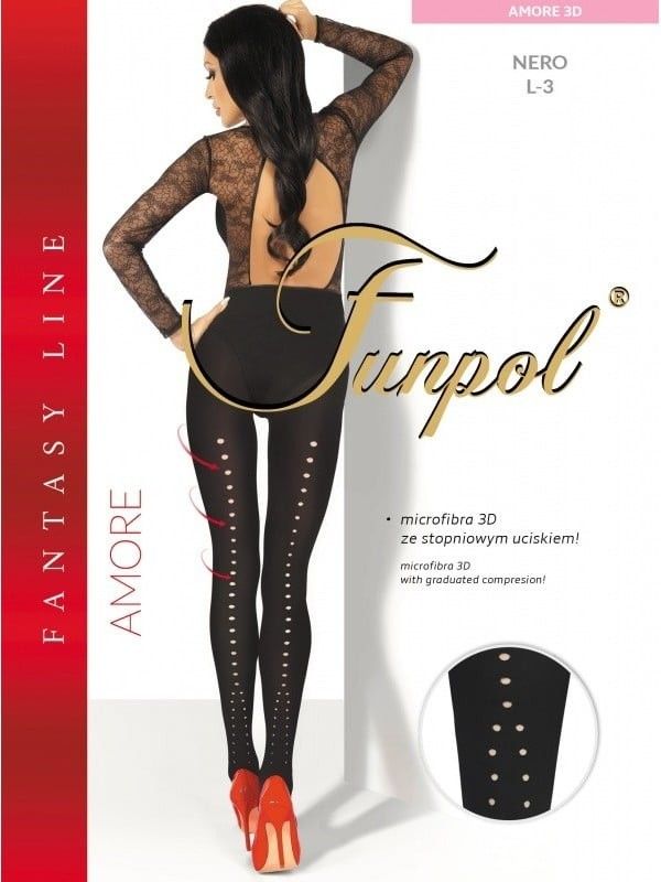 Dres Funpol Amore 3D, model stilat 20/60 den