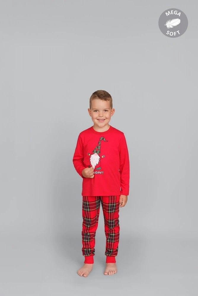 Pijama Crăciun copii Narwik cu Moș Crăciun