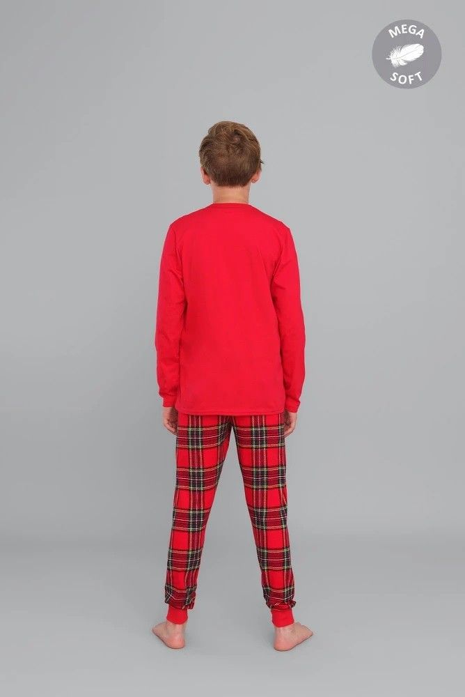 Pijama Crăciun copii Narwik cu Moș Crăciun