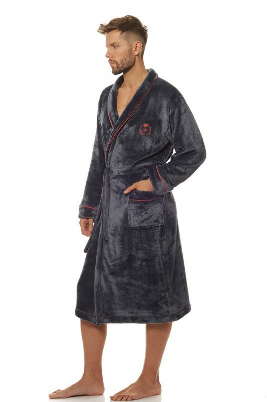 Halat de baie Luca grafit pentru bărbați