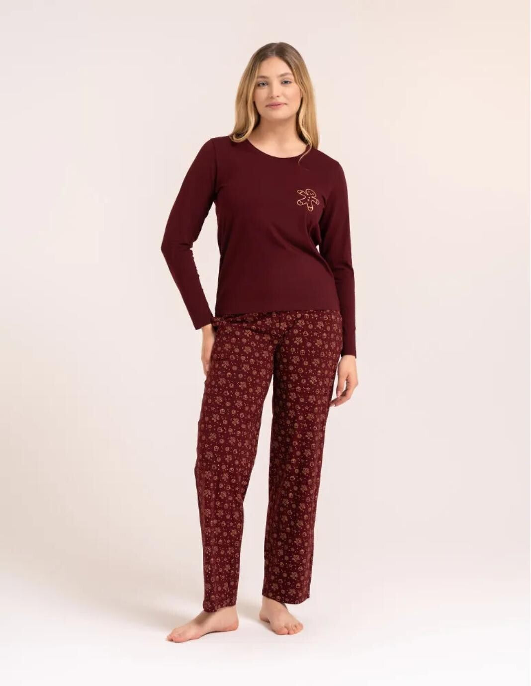 Pijama din bumbac Moraj 014